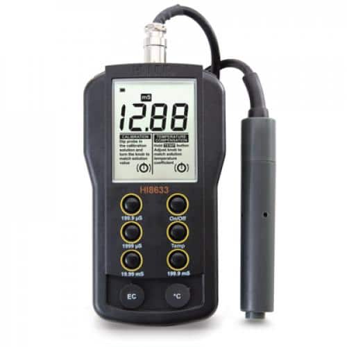 Conductivity Testing Meter HI- 8633 HANNA