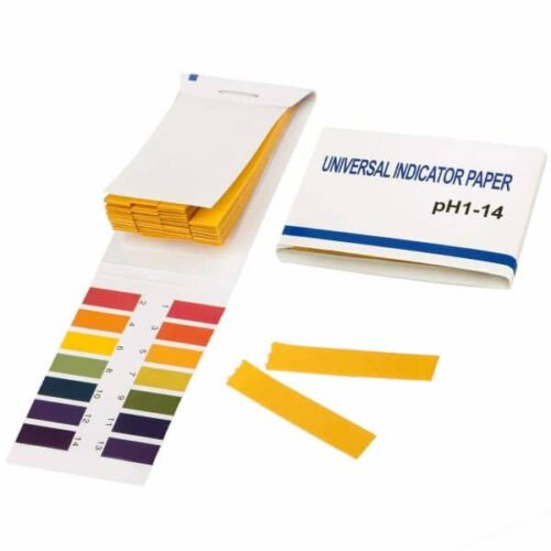 Yellow Litmus Paper pH 1-14 ( 80 Strips)