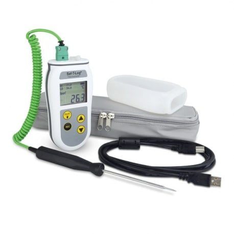 Thermometer Saf-T-Log HACCP paperless temperature recording