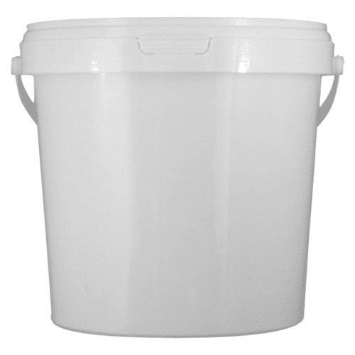 Sample Container, White 1.5ltr With Push Lid Pack 25