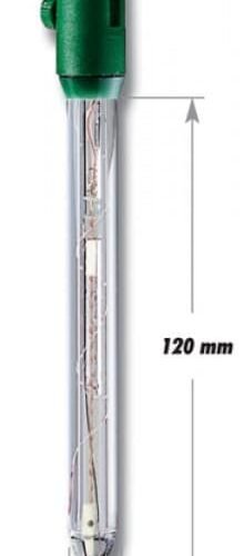 HI-1610D pH Electrode with Temperature Sensor