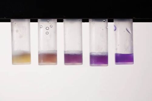 Antibiotic Test in Milk Colour Change