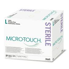 Microtouch Sterile Gloves - Medium (50pairs)