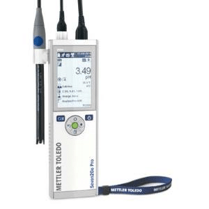 Seven2Go S2-Kit; pH/mV portable meter kit with InLab Expert Go-ISM